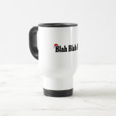 Blabla - Blabla Weihnachten Reisebecher (Vorderseite Links)