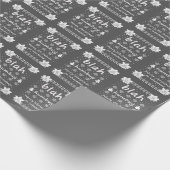 BLABLA… Humbug… Geschenkpapier (Ecke)