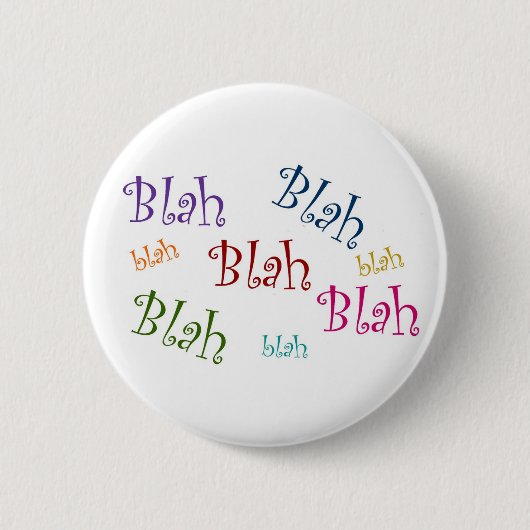 Blabla Knopf Button (Vorderseite)