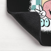 Blached Peace Out 100 Days of School Smile Face 1 Mousepad (Ecke)
