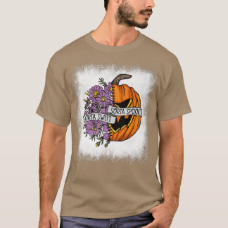 Blached Sorta Sweet Sorta Spooky Beängstigend Pum T-Shirt