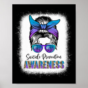 Blached Suicide Prevention Awareness Week Messy B Poster