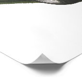 Black 1967 Dodge Charger Poster (Ecke)