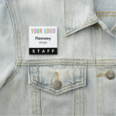 Black 2x2 Staff Abzeichen Event Logo Button oder M (Beispiel)