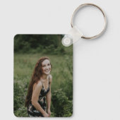 Black 4-Foto Fun Boxes Class Year Schlüsselanhänge Schlüsselanhänger (Rückseite)