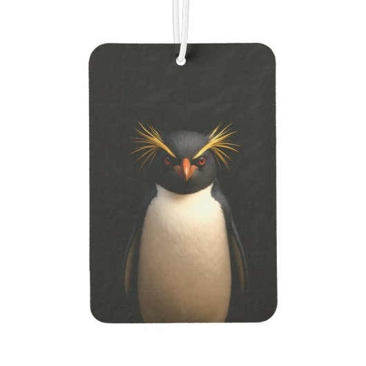Black 4 Luxe Air Fresheners, Rockhopper Penguin Autolufterfrischer (Rückseite)