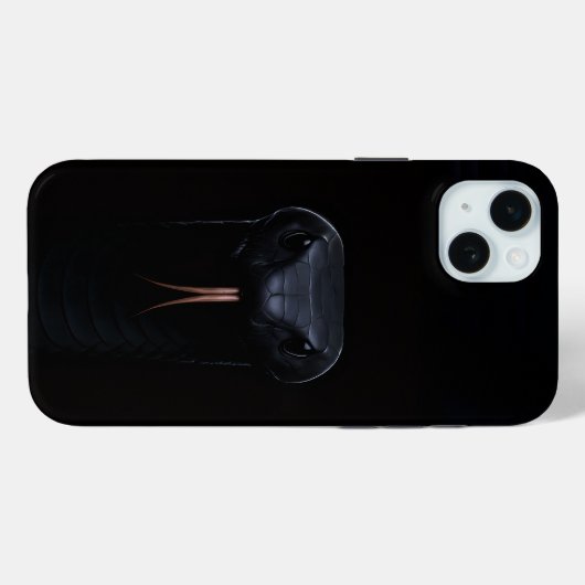 Black 4 Luxe, Black Mamba Snake Case-Mate iPhone Hülle (Rückseite (Horizontal))