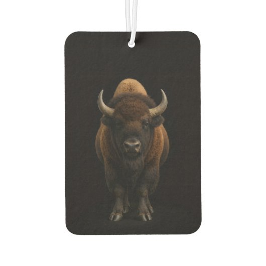 Black 4 Luxe Car Air Fresheners American Bison Autolufterfrischer (Rückseite)