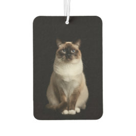 Black 4 Luxe Car Air Fresheners, Birmanese Cat Autolufterfrischer
