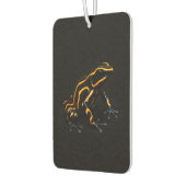 Black 4 Luxe Car Air Fresheners, Black Orange Frog Autolufterfrischer (Links)