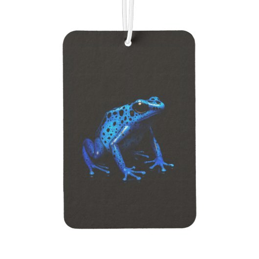 Black 4 Luxe Car Air Fresheners, Blue Frog Autolufterfrischer (Rückseite)