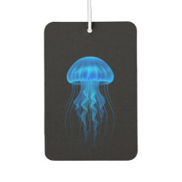 Black 4 Luxe Car Air Fresheners, Blue Jellyfish Autolufterfrischer