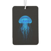 Black 4 Luxe Car Air Fresheners, Blue Jellyfish Autolufterfrischer (Rückseite)