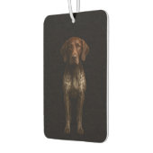 Black 4 Luxe Car Air Fresheners, German Pointer Autolufterfrischer (Links)