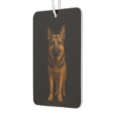 Black 4 Luxe Car Air Fresheners, German Shepherd Autolufterfrischer (Links)