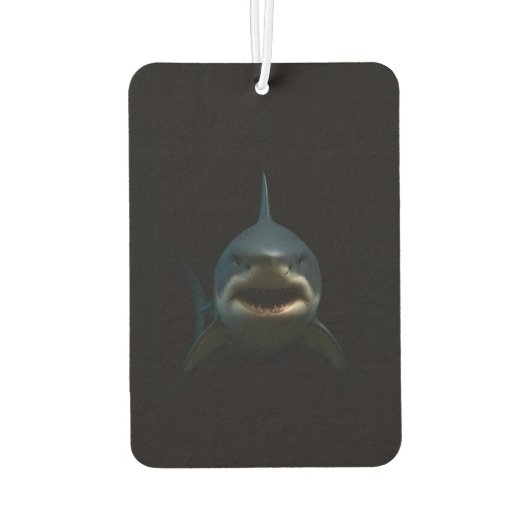 Black 4 Luxe Car Air Fresheners, Great White Shark Autolufterfrischer (Rückseite)
