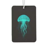 Black 4 Luxe Car Air Fresheners, Green Jellyfish Autolufterfrischer (Rückseite)