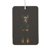 Black 4 Luxe Car Air Fresheners, Guardian Doberman Autolufterfrischer (Vorderseite)