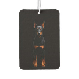 Black 4 Luxe Car Air Fresheners, Guardian Doberman Autolufterfrischer