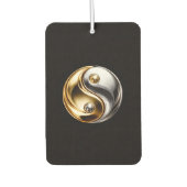 Black 4 Luxe Car Air Fresheners Harmony Yin Yang Autolufterfrischer (Vorderseite)