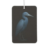 Black 4 Luxe Car Air Fresheners, Little Blue Heron Autolufterfrischer (Vorderseite)