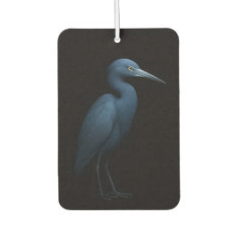 Black 4 Luxe Car Air Fresheners, Little Blue Heron Autolufterfrischer
