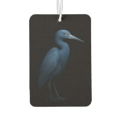 Black 4 Luxe Car Air Fresheners, Little Blue Heron Autolufterfrischer (Rückseite)