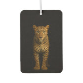 Black 4 Luxe Car Air Fresheners Majestic Leopard Autolufterfrischer (Vorderseite)