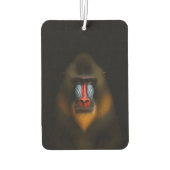 Black 4 Luxe Car Air Fresheners, Mandrill Monkey Autolufterfrischer (Rückseite)