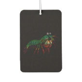 Black 4 Luxe Car Air Fresheners, Mantis Shrimp Autolufterfrischer (Vorderseite)