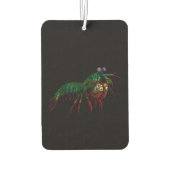 Black 4 Luxe Car Air Fresheners, Mantis Shrimp Autolufterfrischer (Rückseite)