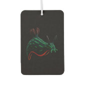 Black 4 Luxe Car Air Fresheners, Neon Sea Slug Autolufterfrischer (Vorderseite)