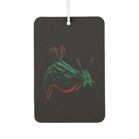 Black 4 Luxe Car Air Fresheners, Neon Sea Slug Autolufterfrischer (Vorderseite)
