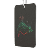 Black 4 Luxe Car Air Fresheners, Neon Sea Slug Autolufterfrischer (Links)