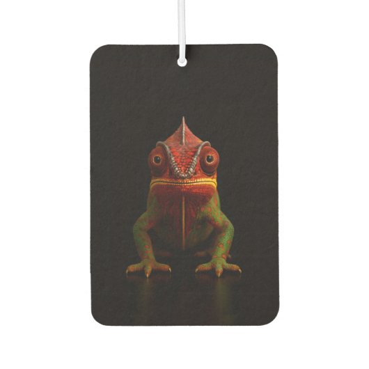 Black 4 Luxe Car Air Fresheners, Panther Chameleon Autolufterfrischer (Vorderseite)