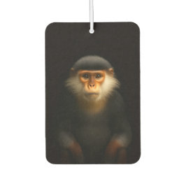 Black 4 Luxe Car Air Fresheners, Red Douc Langur Autolufterfrischer