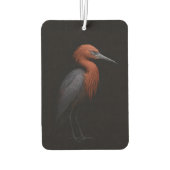 Black 4 Luxe Car Air Fresheners, Reddish Egret Autolufterfrischer (Rückseite)