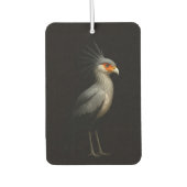 Black 4 Luxe Car Air Fresheners, Secretarybird Autolufterfrischer (Vorderseite)