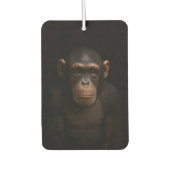 Black 4 Luxe Car Air Fresheners, Serene Chimpanzee Autolufterfrischer (Vorderseite)
