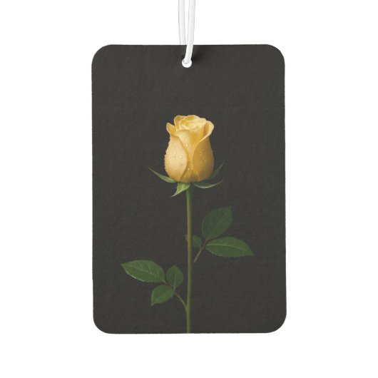 Black 4 Luxe Car Air Fresheners Sunlit Yellow Rose Autolufterfrischer (Rückseite)