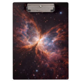 Black 4 Luxe Clipboard, Butterfly Nebula Klemmbrett (Vorderseite)