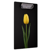 Black 4 Luxe Clipboard, Golden Yellow Tulip Klemmbrett (Rechts)
