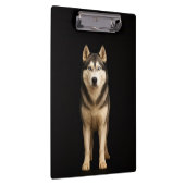 Black 4 Luxe Clipboard, Icy Elite Husky Klemmbrett (Rechts)