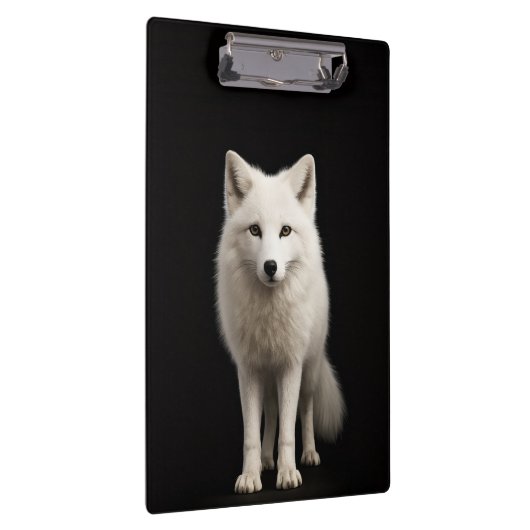 Black 4 Luxe Clipboard, Ivory Arctic Fox Klemmbrett (Rechts)