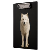 Black 4 Luxe Clipboard, Ivory Arctic Wolf Klemmbrett (Links)
