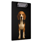 Black 4 Luxe Clipboard, Kind Beagle Klemmbrett (Rechts)