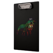 Black 4 Luxe Clipboard, Mantis Shrimp Klemmbrett (Links)
