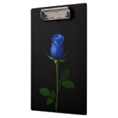 Black 4 Luxe Clipboard, Midnight Blue Rose Klemmbrett (Links)