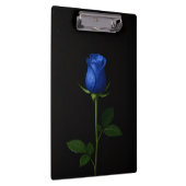 Black 4 Luxe Clipboard, Midnight Blue Rose Klemmbrett (Rechts)