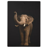 Black 4 Luxe Clipboard, Mighty Elephant Klemmbrett (Rückseite)